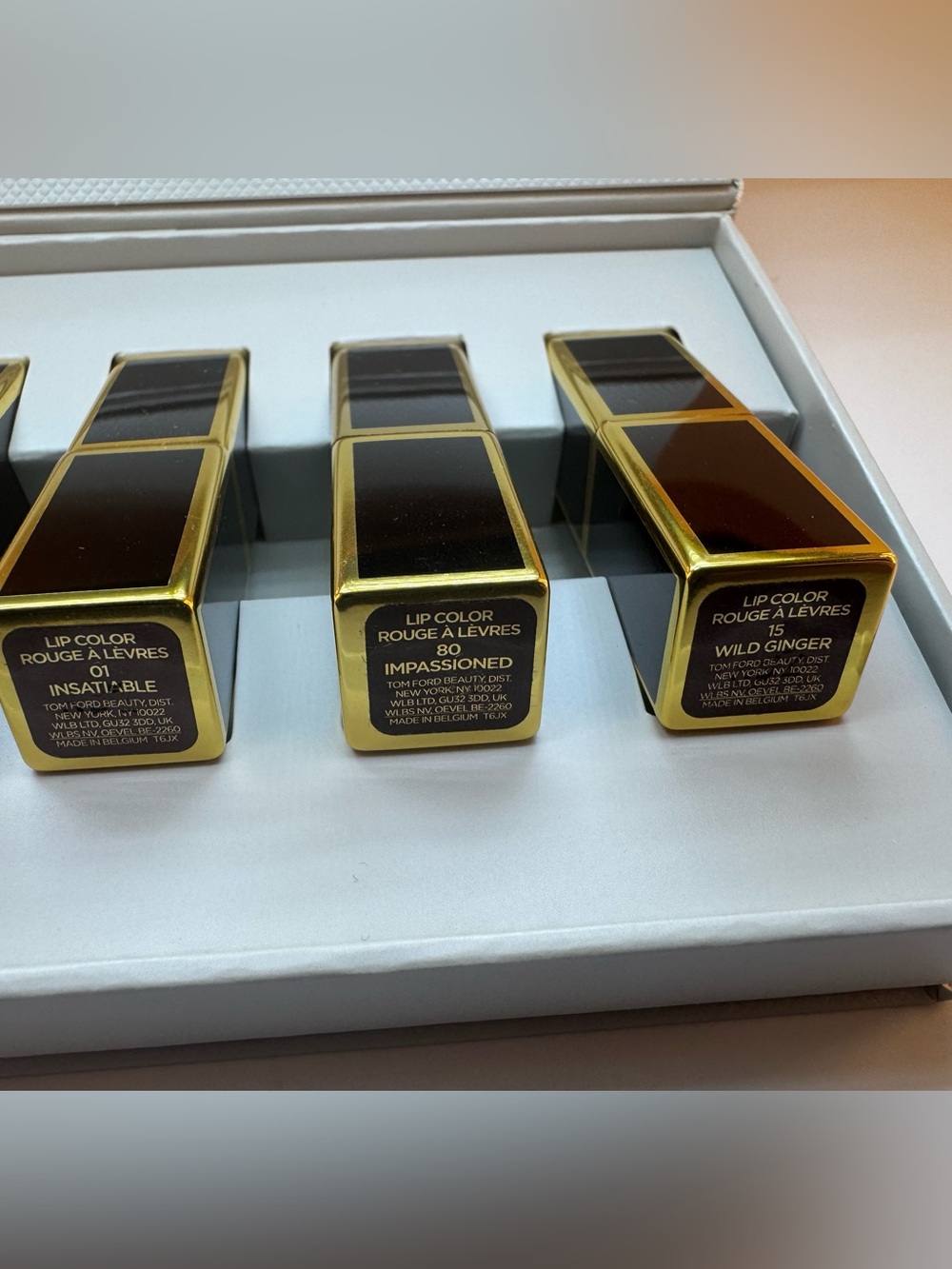 TOM FORD 5 piece mini lipstick NWT TOM FORD - Picture 5 of 7